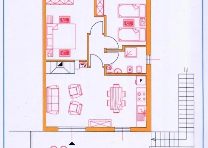 Casa A 500metri Dal Mare Con Bellissima Vista Ferienhaus *